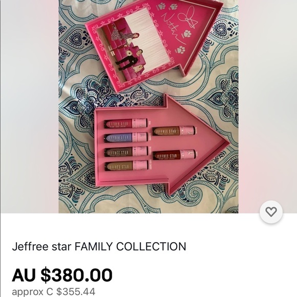 HOST PICK!!! NWT— “Jeffree Star Family Collection” — Jeffree Star Cosmetics - Picture 3 of 3